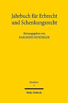 Jahrbuch für Erbrecht und Schenkungsrecht