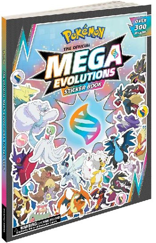 Pokémon the Official Mega Evolutions Sticker Book