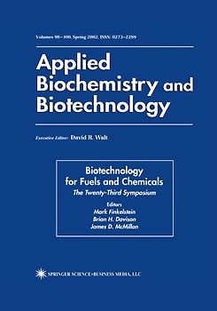 Biotechnology for Fuels and Chemicals