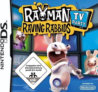 Rayman Raving Rabbids TV Party Nintendo DS