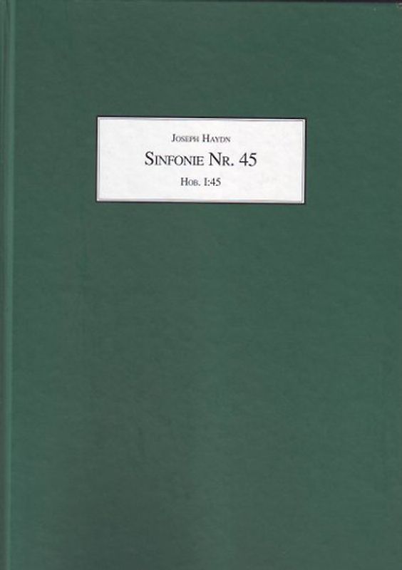 Sinfonie Nr. 45 »Abschiedssinfonie«