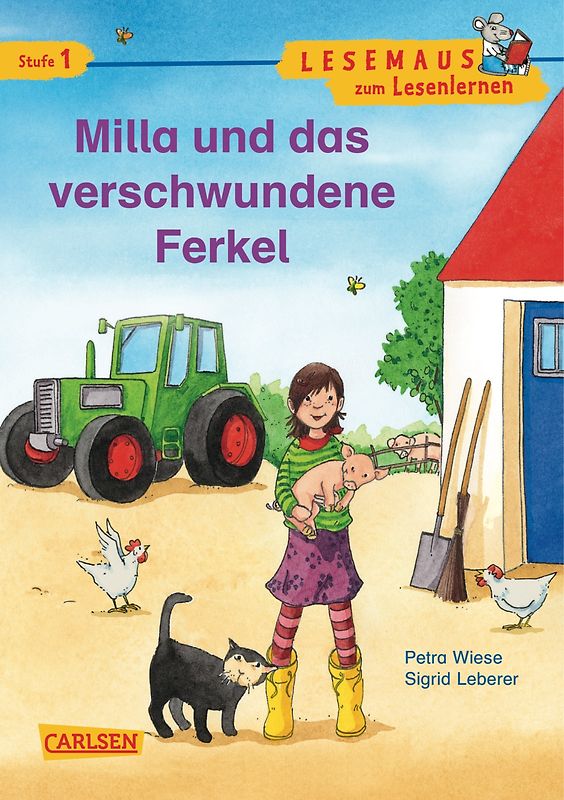 LESEMAUS zum Lesenlernen Stufe 1: Milla und das verschwundene Ferkel