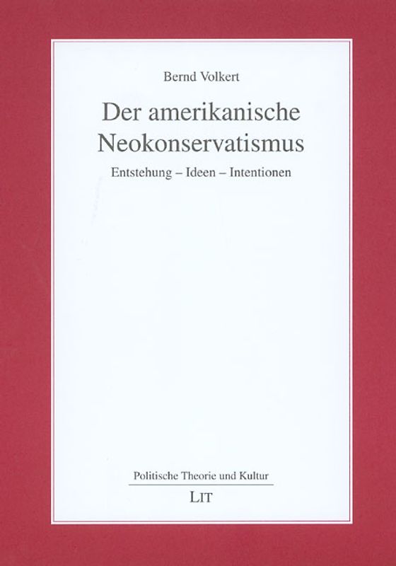 Der amerikanische Neokonservatismus