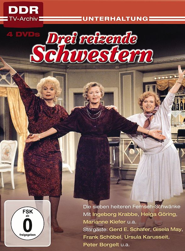 Drei reizende Schwestern - DDR TV-Archiv (4 DVDs ) DVD