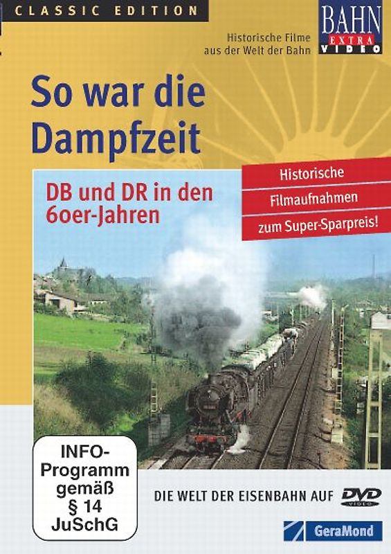 So war die Dampfzeit DVD