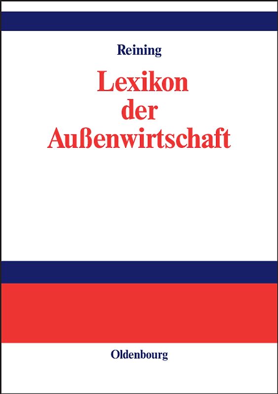 Lexikon der Außenwirtschaft