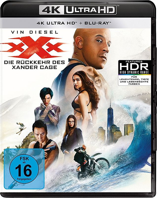 xXx: Die Rückkehr des Xander Cage [inkl. Blu-ray] 4K Ultra HD Blu-ray