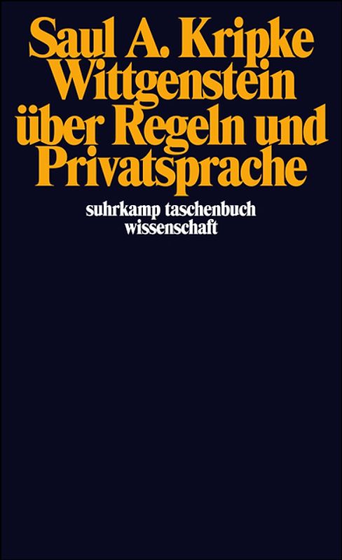 Wittgenstein über Regeln und Privatsprache