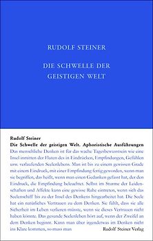 Die Schwelle der geistigen Welt