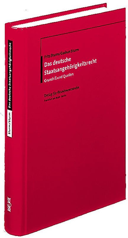 Das deutsche Staatsangehörigkeitsrecht