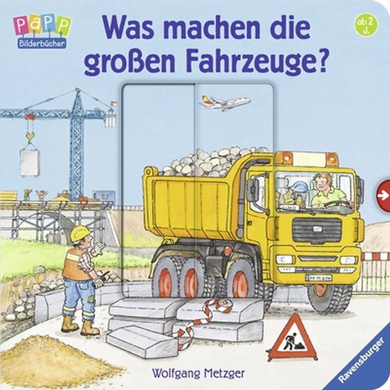 Was machen die großen Fahrzeuge?