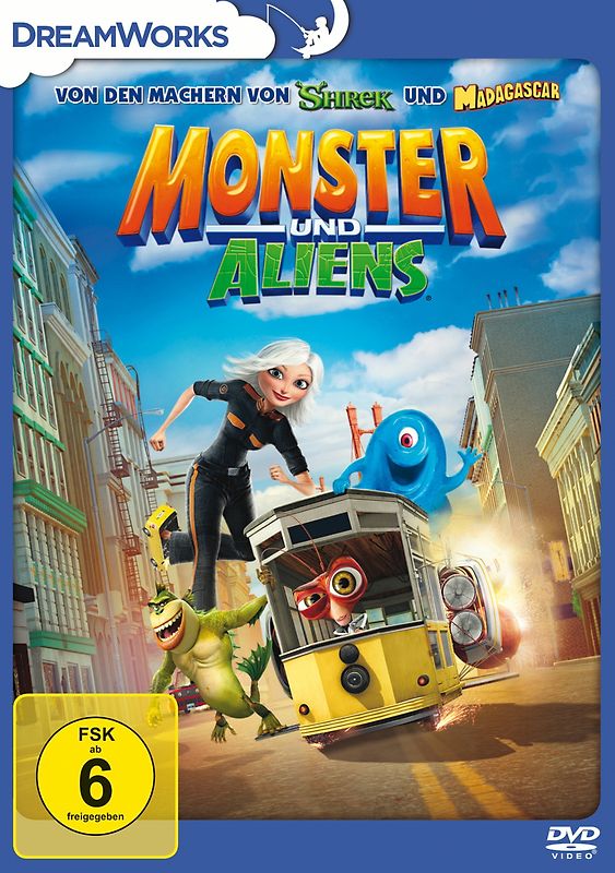 Monster und Aliens DVD