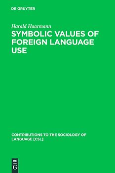 Symbolic Values of Foreign Language Use