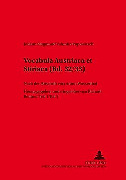 Vocabula Austriaca et Stiriaca