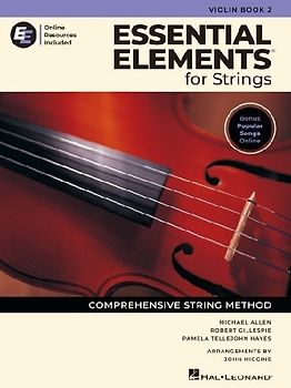 Essential Elements for Strings - Violin Book 2 with Online Resources