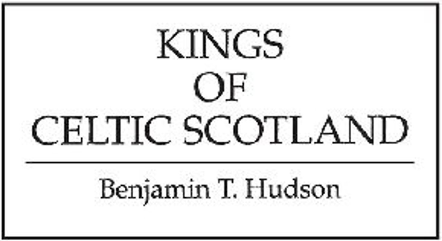 Kings of Celtic Scotland