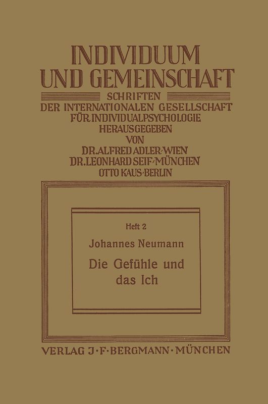 Die Gefühle und das Ich