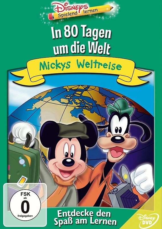 Disneys Spielend Lernen-In 80 Tagen um die Welt - Mickys Weltreise DVD