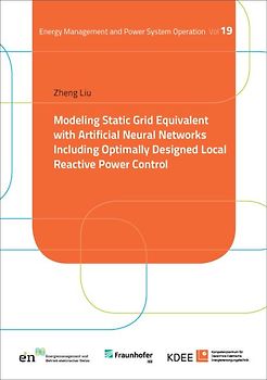 Modeling Static Grid Equivalent with Artificial Neural Networks Including Optimally Designed Local Reactive Power Control