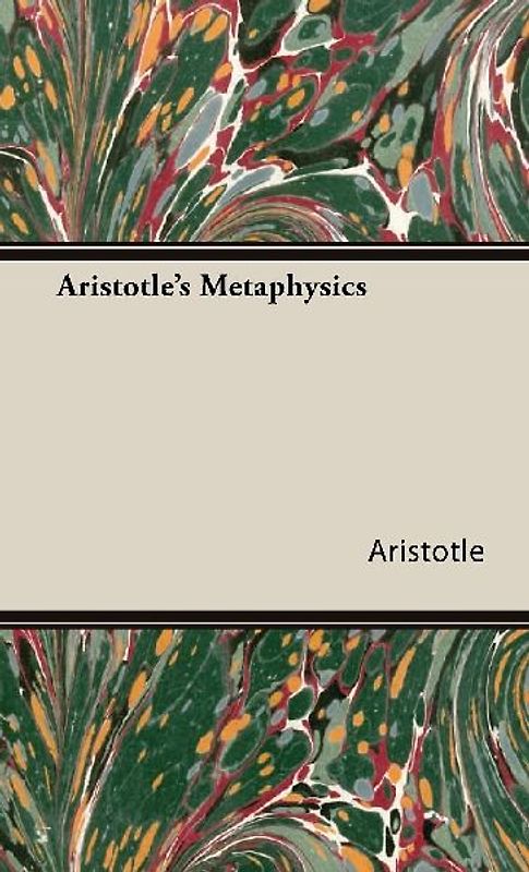 Aristotle's Metaphysics