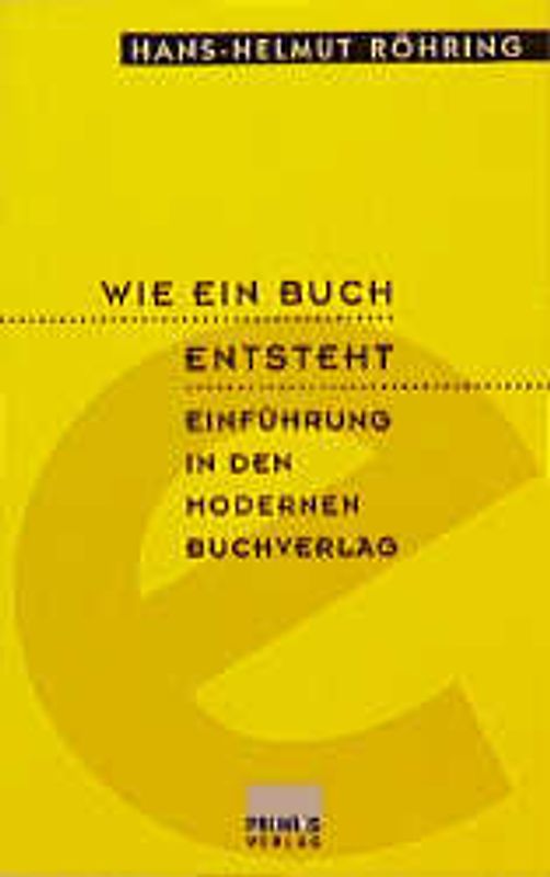 Wie ein Buch entsteht