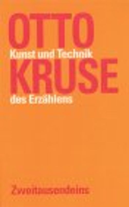 Kunst und Technik des Erzählens