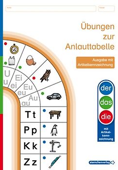 Übungen zu den Anlauten - Lernheft