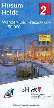 Husum - Heide Wander- und Freizeitkarte 1:50 000