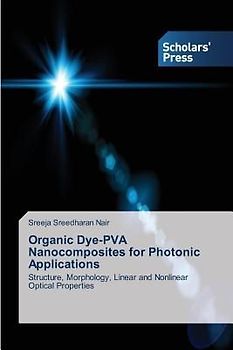 Organic Dye-PVA Nanocomposites for Photonic Applications