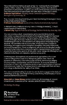 Revitalizing Criminological Theory