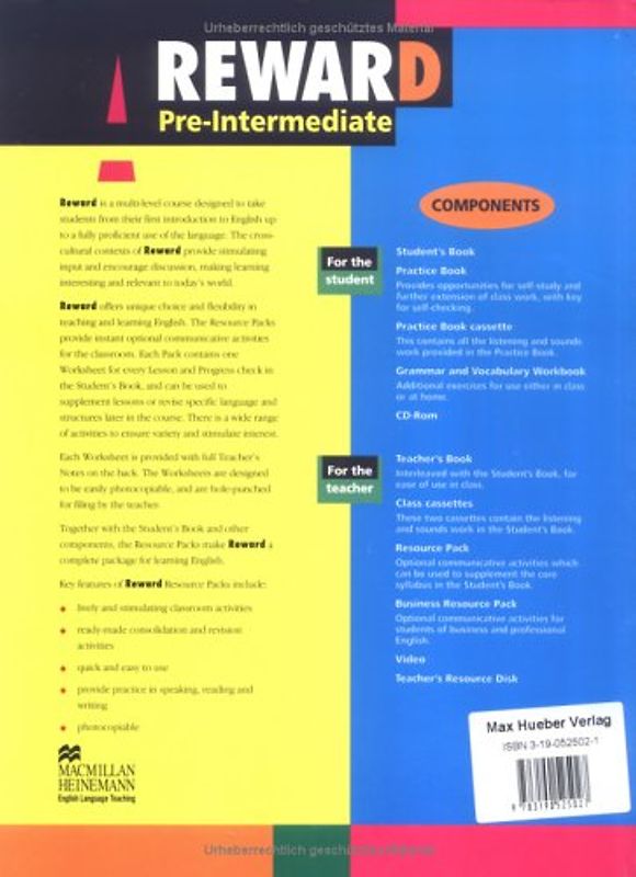 Reward Pre-Intermediate