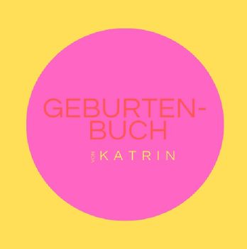 Geburtenbuch Katrin