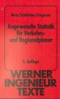 Angewandte Statistik für Verkehrs- und Regionalplaner