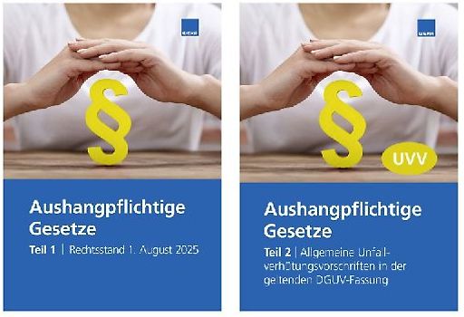 Aushangpflichtige Gesetze