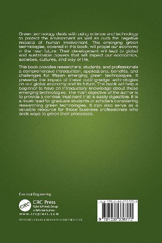 Emerging Green Technologies