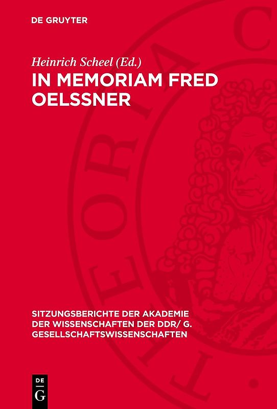 In memoriam Fred Oelßner