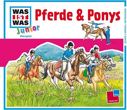 WAS IST WAS Junior Hörspiel: Pferde & Ponys