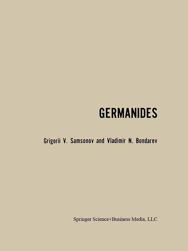 Germanides / Germanidy / ГерmаhИДЫ