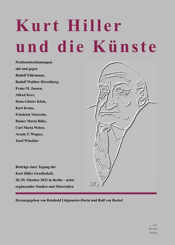 Kurt Hiller und die Künste