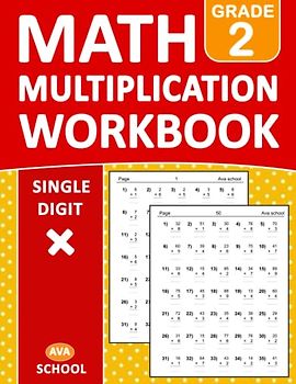 Math Drills Multiplication Practice Workbook For 2nd Grade With More 2000 Exercises With Answers: 2nd Grade Math Multiplication Workbook With Daily ... 7-8 | Multiplication Worksheets for Grade 2