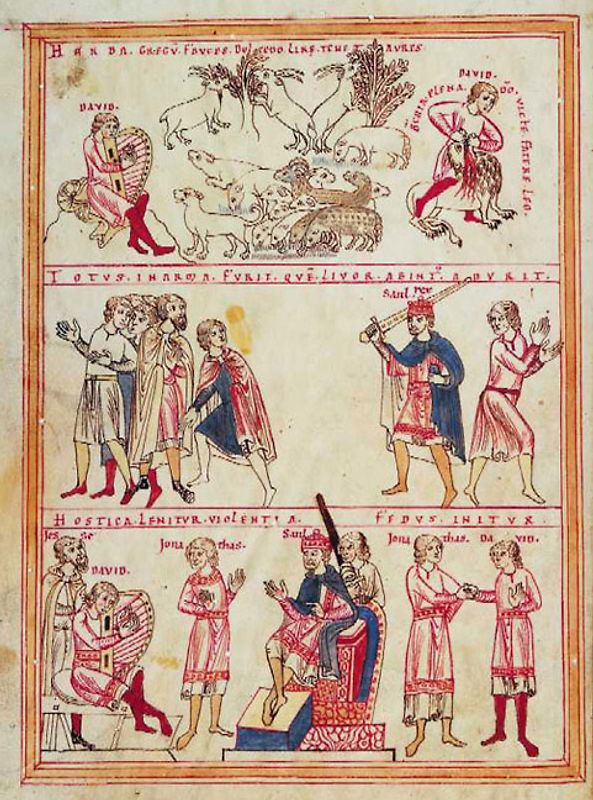 Der Buchschmuck zum Psalmenkommentar des Petrus Lombardus in Bamberg