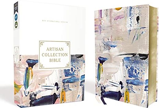 Niv, Artisan Collection Bible, Leathersoft, Multi-Color/Blue, Red Letter, Comfort Print