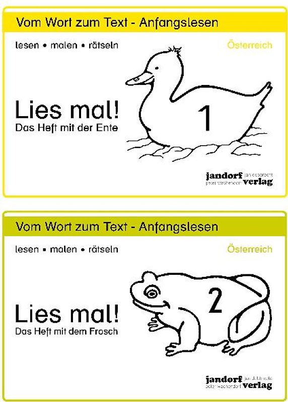 Lies mal! Hefte 1 und 2 (Österreich)