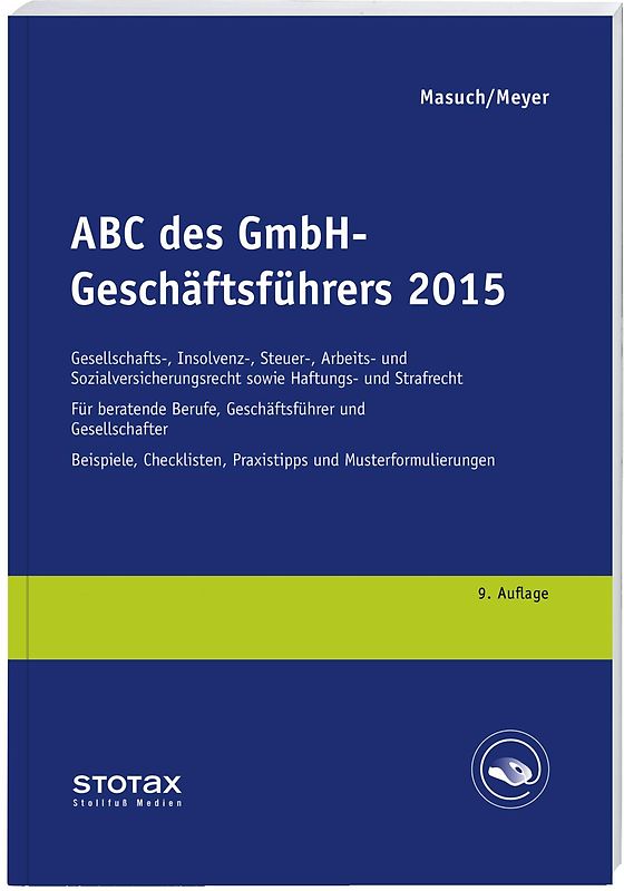 ABC des GmbH-Geschäftsführers 2015