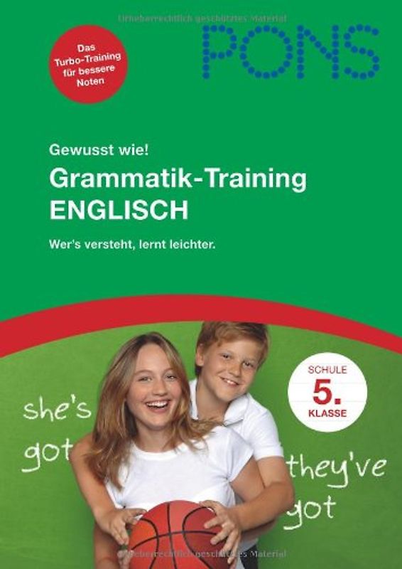 Grammatik-Training 5. Klasse Deutsch