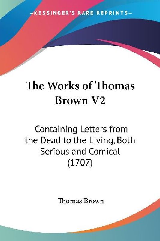 The Works of Thomas Brown V2
