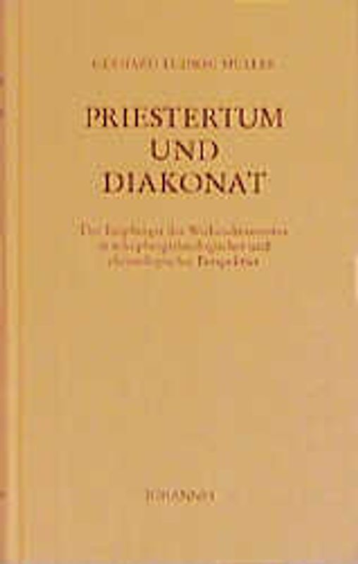 Priestertum und Diakonat
