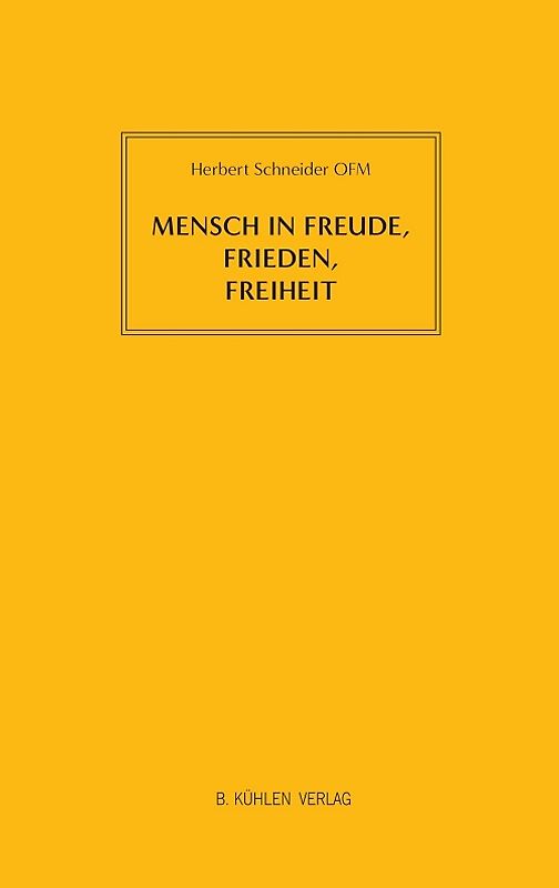 Mensch in Freude, Frieden, Freiheit