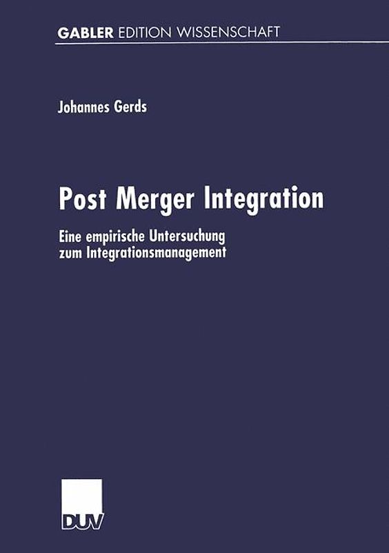 Post Merger Integration