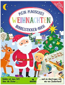 Mein magisches Rubbelsticker-Buch Weihnachten